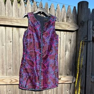 J. Crew size 2 GORGEOUS colorful cotton blend dress!